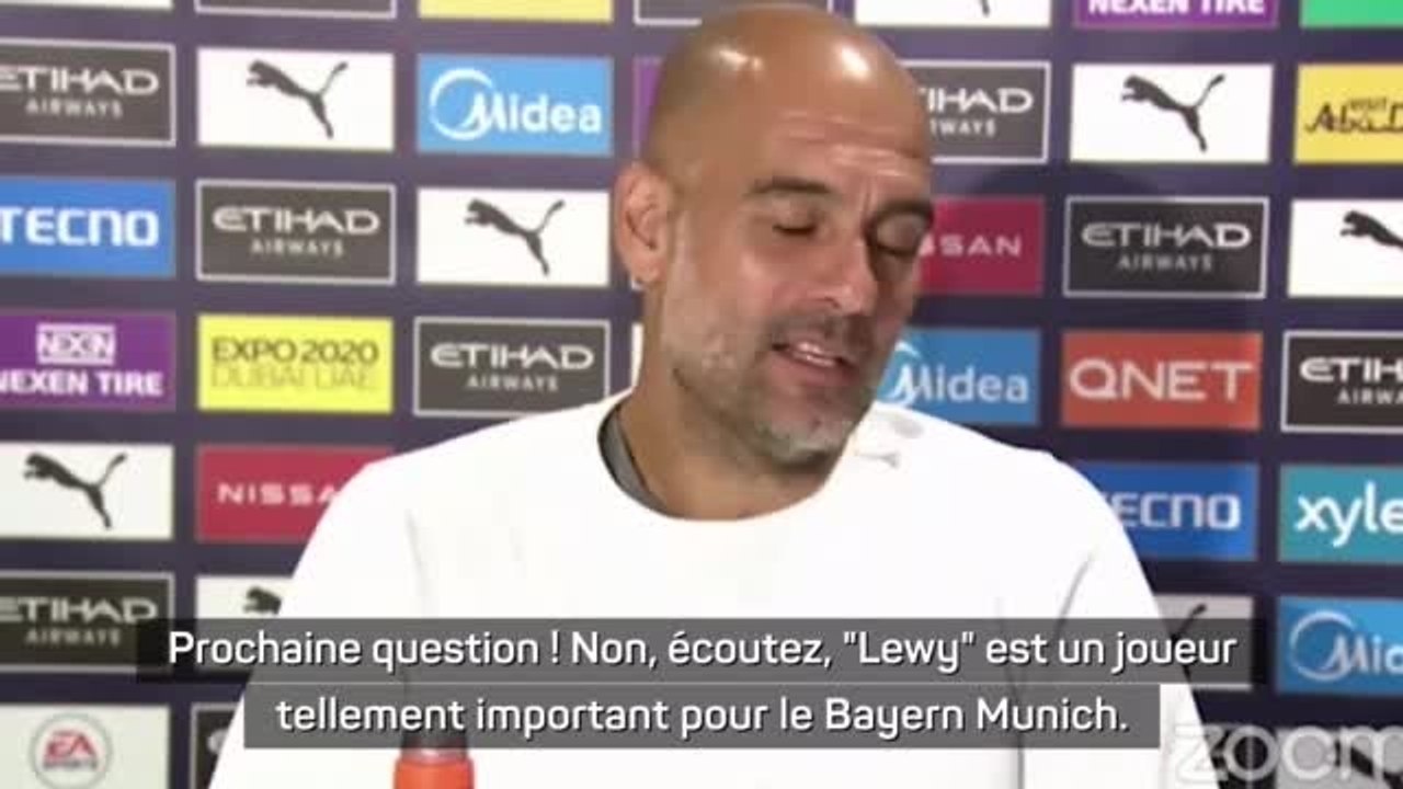 Transferts - Guardiola repousse la piste Lewandowski : "Il va rester au Bayern"