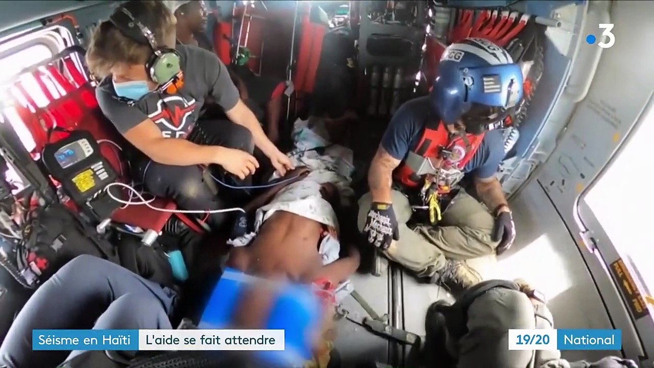 Haïti : après le séisme, les sinistrés attendent l'aide humanitaire