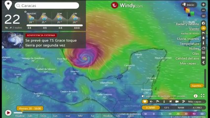 Temas Del Día 20-08: Huracán Grace se fortalece nuevamente en el golfo México