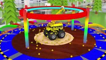 Color Change Street Vehicles Game _ Soccer Balls Street Vehicles Cars Trucks Parking Games 3D Videos