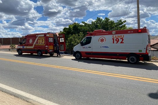 Homem é atropelado na BR-427 em Pombal e é socorrido ao HRP com traumatismo craniano