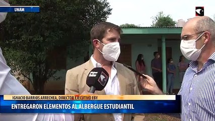 Entregaron  elementos al albergue estudiantil