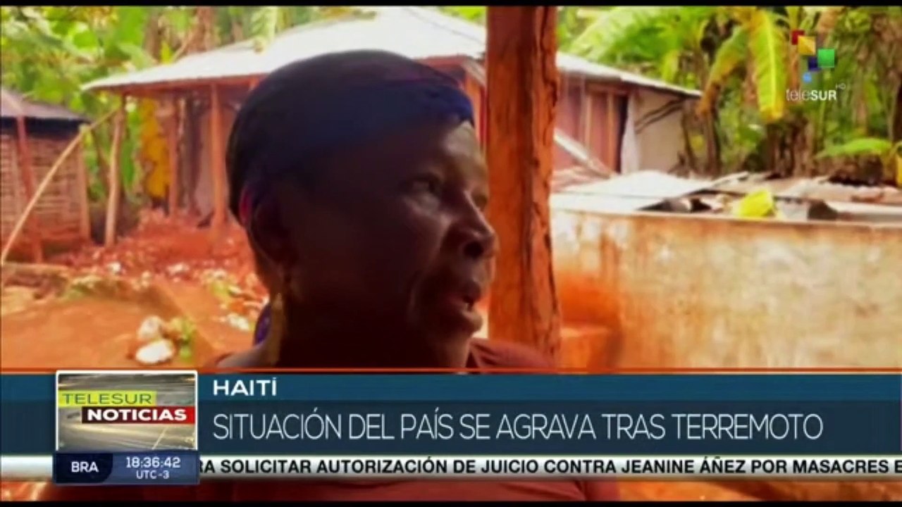 teleSUR Noticias 17:30 20-08: Personal médico continúa la atención a víctimas del terremoto en Haití