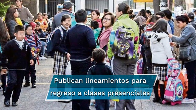Sin carta responsiva, SEP publica acuerdo para regreso a clases presenciales