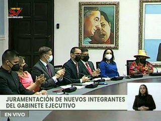Min. Arreaza: Es un orgullo incorporarme al equipo económico para dar la batalla contra el asedio