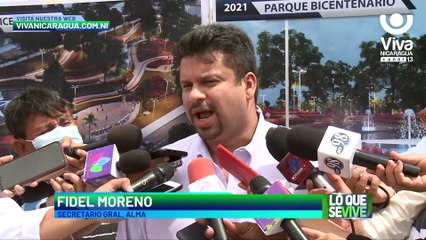 Construcción del Parque Bicentenario de Centroamérica en Managua avanza en un 90%