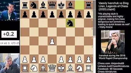 Grishuck, Kasimdzhanov and Gustaffson didnt see Ivanchuks 23 Bxh7.