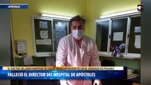 Falleció el director del Hospital de Apóstoles