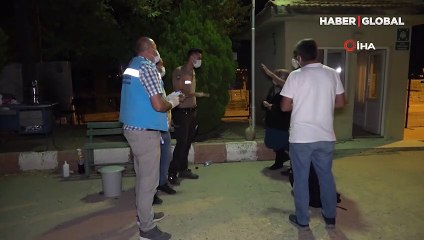 Temaslı olduklarını trende öğrendiler