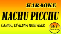 Camilo, Evaluna Montaner - Machu Picchu - Karaoke Instrumental Letra Lyrics