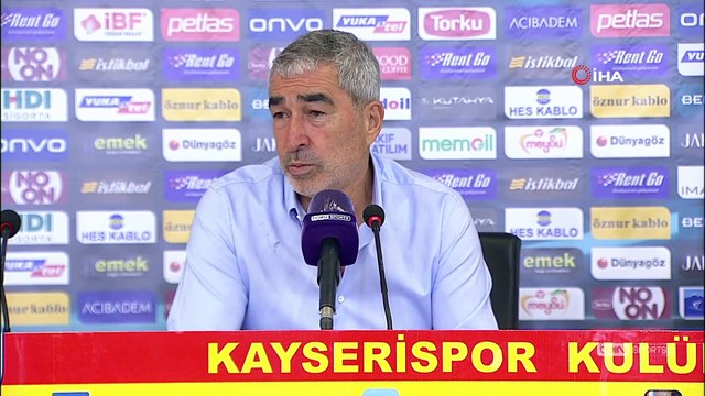 Samet Aybaba: “Önümüzdeki haftalarda daha çok çalışarak bir şeyleri daha doğru yapmaya çalışacağız”