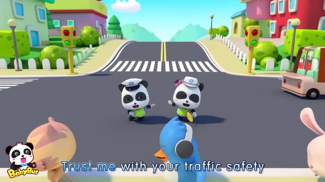 Help Baby Kitten Go Home | Kids Policeman Pretend Play | Animation & Kids Songs | BabyBus