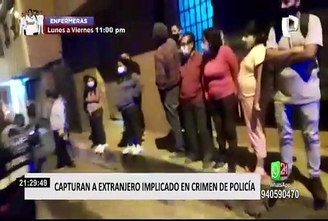 Los Olivos: capturan a sujeto que participó en asesinato de un policía que se resistió al robo