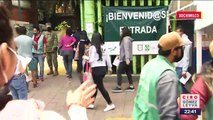 Caos en el Deportivo Xochimilco para personas de 18 a 29 años que quieren vacunarse