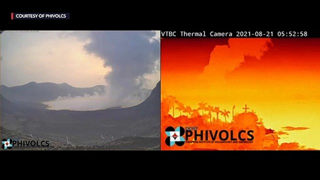 Upwelling at Taal Volcano's Main Crater Lake