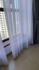 View from bed in JBR Dubai