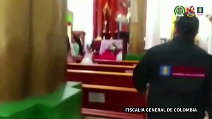 Alleged Colombian drug cartel member arrested at his wedding