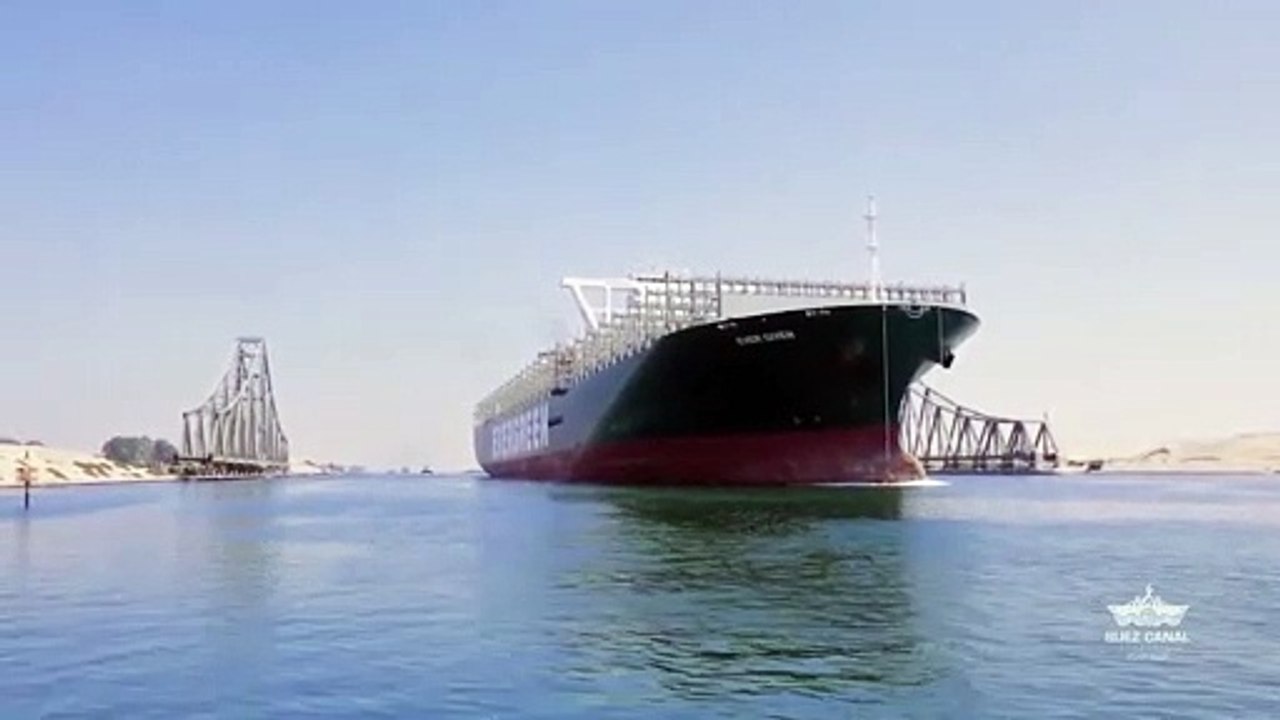 'Ever Given': Comeback auf dem Suezkanal
