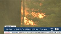 French Fire continues to grow