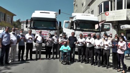 Adıyaman’ın Besni ilçesinden Kastamonu’ya 2 tır yardım