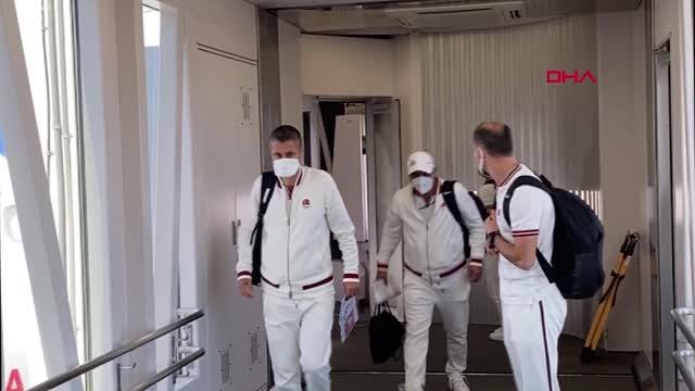 SPOR Milli sporcular, Paralimpik Oyunları için Tokyo'ya ulaştı