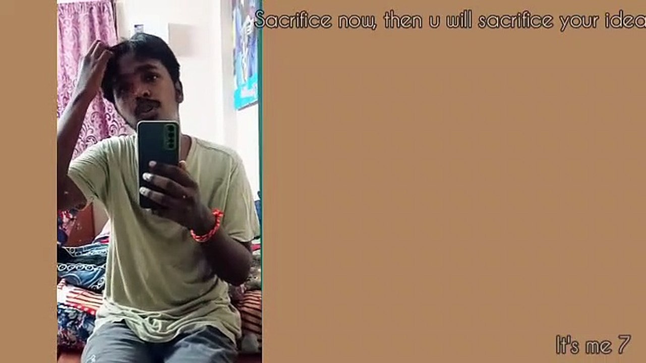 Sacrifice now, else sacrifice your  idea ...