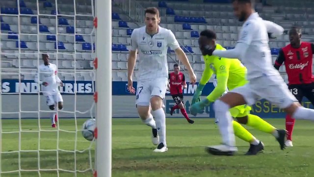 AJ AUXERRE - EN AVANT GUINGAMP (1 - 1) - Résumé - (AJA - EAG) 2020-2021