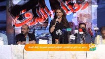 بحضور عدد كبير من الفنانين.. المؤتمر الصحفي لمسرحية زقاق المدق