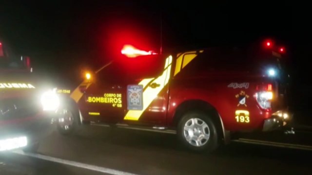 Grave acidente é registrado na BR-277 nas proximidades do Trevo do Contorno Oeste