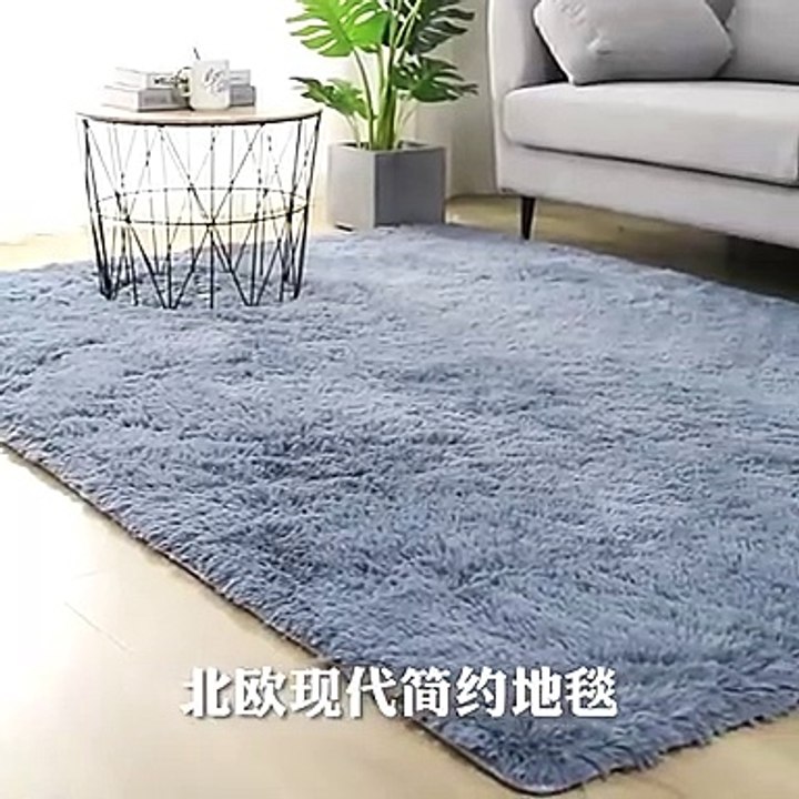 Thick Carpet for Living Room Plush Rug Children Bed Room Fluffy Floor Carpets Window Bedside Home Decor Rugs Soft Velvet Mat-Blankets-