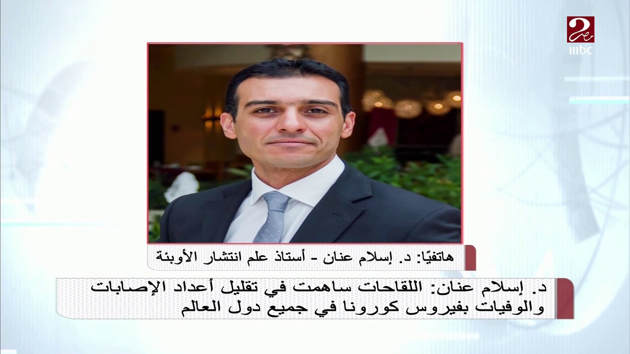 الدكتور إسلام عنان أستاذ علم انتشار الأوبئة يشرح تأثير الجرعة الثالثة على خطة اللقاحات في العالم