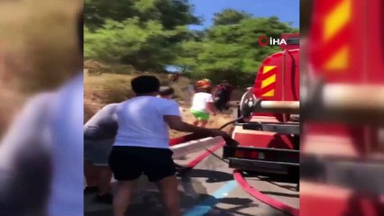 Heybeliada'da orman yangını
