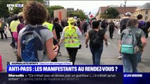 Manifestation anti-pass: le cortège à l'initiative des gilets jaunes s'est élancé à Paris