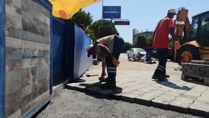 Kuşadası Belediyesi’nden kentin yol sorunlarına hızlı çözüm