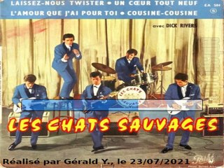 Download Video: Les Chats Sauvages & Dick Rivers_Cousine, cousine (1962)karaoké