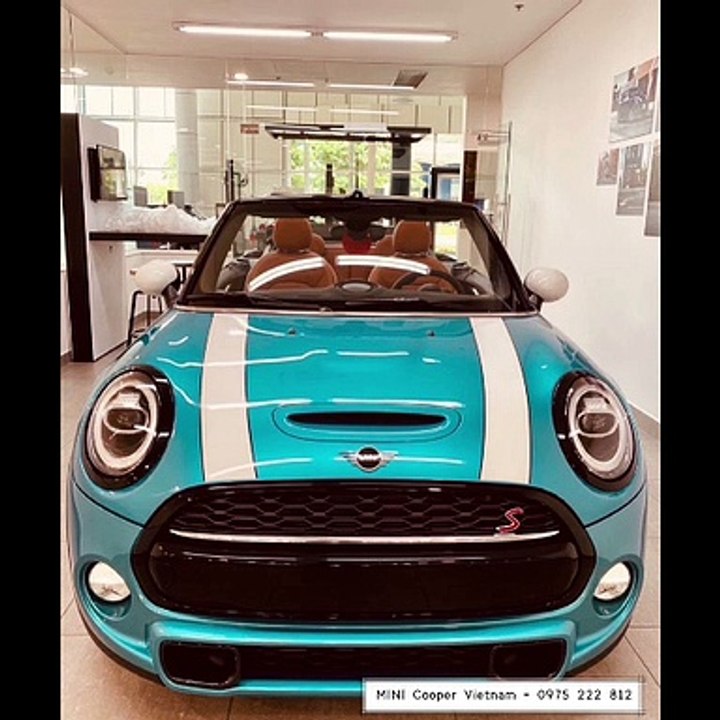 MINI Cooper Convertible Mui Trần Xanh Aqua Blue CÙNG CHỦ NHÂN DU NGOẠN BIỂN KHƠI | Cường MINI Cooper : 0975 222 812