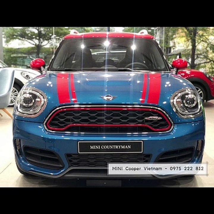 MINI Countryman JCW Màu Xanh Island Blue HÒN ĐẢO DI ĐỘNG CỦA RIÊNG BẠN NƠI ĐÔ THỊ | Cường MINI Cooper : 0975 222 812
