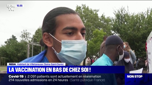 Seine-Saint-Denis: à Villetaneuse, il est possible de se faire vacciner en bas de chez soi