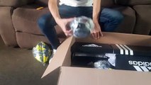 UNBOXING ADIDAS SOCCER BALLS CHAMPIONS LEAGUE 2020 AND MINI EURO 2021 AND SOCCER SHOES (TIMELAPSE)