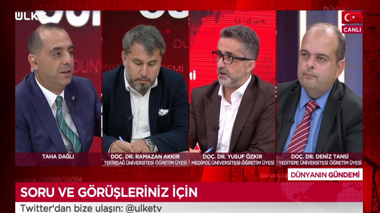 Dünyanın Gündemi - Ramazan Akkır | Yusuf Özkır | Deniz Tansi | 21 Ağustos 2021