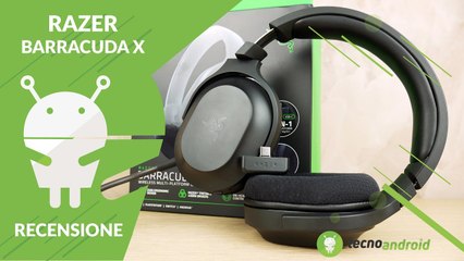 RECENSIONE Razer Barracuda X: compatibilità estrema con PESO PIUMA