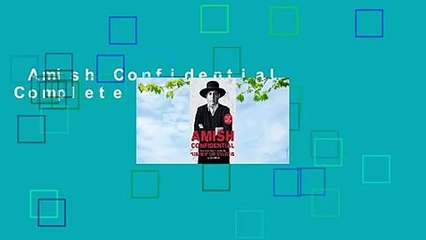 Amish Confidential Complete