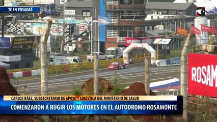 Comenzaron a rugir los motores en el autódromo Rosamonte