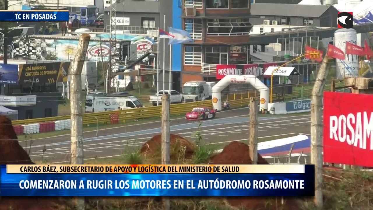 Comenzaron a rugir los motores en el autódromo Rosamonte