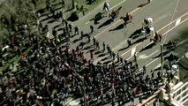 Protesters clash with police in Australia