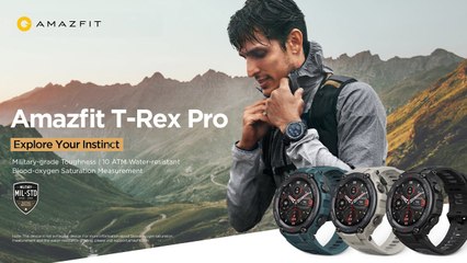 Amazfit T-Rex Pro _ Explore Your Instinct Branded Video