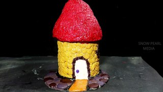 Mini Clay House | DIY Miniature House | Art and Crafts # 21