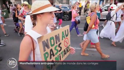Manifestations anti-pass sanitaire : baisse de mobilisation pour le sixième samedi dans la rue