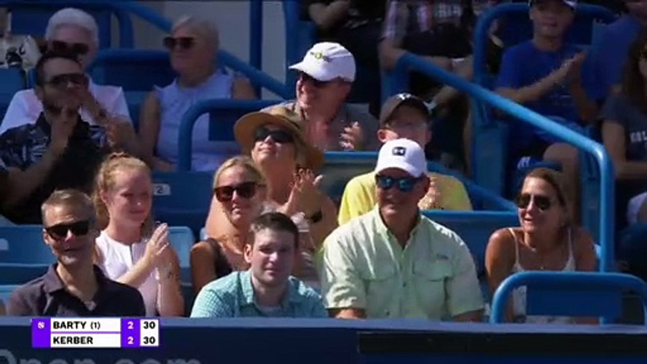 Highlights: Halbfinal-Aus für Kerber in Cincinnati