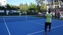 Demirci Akıncıları Tenis Cup turnuvası başladı